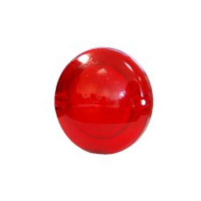 Durite 0-665-20 95mm Red Round Reflex Reflector with 2 Hole Fixing PN: 0-665-20